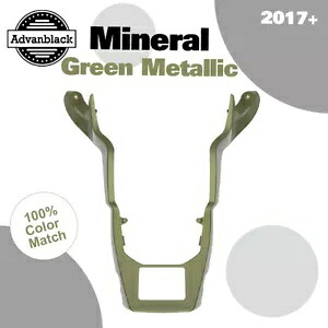 Advanblack ミネラルグリーンメタリックフェアリングスポイラーキット 17 年以上のハーレーロードグライド用 Advanblack Mineral Green Metallic Fairing Spoiler Kit For 17+ Harley Road Glide 【並行輸入品】｜カスタムパーツ WORLD倉庫