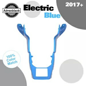 Advanblack エレクトリック ブルー フェアリング スポイラー キット 2017 年以降のハーレー ロード グライドに適合 Advanblack Electric Blue Fairing Spoiler Kit Fits for 2017+ Harley Road Glide 【並行輸入品】