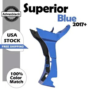 Advanblack スーペリア ブルー フェアリング スポイラー キット 2017 年以降のハーレー ロード グライドに適合 Advanblack Superior Blue Fairing Spoiler Kit Fits 2017+ Harley Road Glide 【並行輸入品】