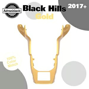 Advanblack ブラック ヒルズ ゴールド フェアリング スポイラー キット 2017 年以降のハーレー ロード グライドに適合 Advanblack Black Hills Gold Fairing Spoiler Kit Fits for 2017+ Harley Road Glide 【並行輸入品】 85,305円