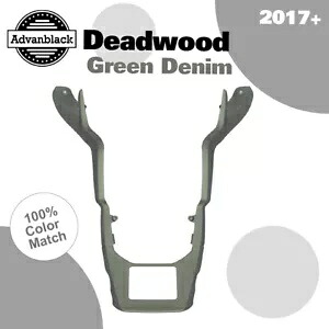 Advanblack デッドウッド グリーン デニム フェアリング スポイラー キット 2017+ ハーレー ロード グライド用 Advanblack Deadwood Green Denim Fairing Spoiler Kit For 2017+ Harley Road Glide 【並行輸入品】