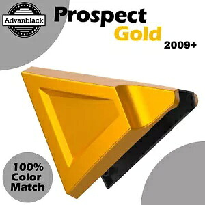 Prospect ゴールド ホールショット FXR スタイル サイドカバー 09+ ハーレーダビッドソン ツーリング用 Prospect Gold Holeshot FXR Style Side Covers For 09+ Harley Davidson Touring 【並行輸入品】