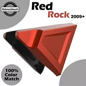 Red Rock ホールショット FXR スタイル サイドカバー 09+ ハーレーダビッドソン ツーリング用 Red Rock Holeshot FXR Style Side Covers For 09+ Harley Davidson Touring 【並行輸入品】