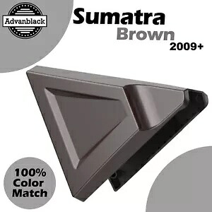 スマトラ ブラウン ホールショット FXR スタイル サイド カバー 09+ ハーレーダビッドソン ツーリング用 Sumatra Brown Holeshot FXR Style Side Covers For 09+ Harley Davidson Touring 【並行輸入品】