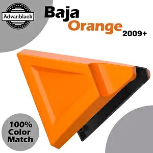 バハ オレンジ ホールショット FXR スタイル サイドカバー 09+ ハーレーダビッドソン ツーリング用 Baja Orange Holeshot FXR Style Side Covers For 09+ Harley Davidson Touring 【並行輸入品】