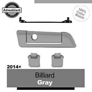 Advanblack ビリヤード グレー ツアー パック パック ヒンジ ラッチ キット ハーレー ツーリング用 Advanblack Billiard Gray Tour Pack Pak Hinges Latch Kit For Harley Touring 【並行輸入品】