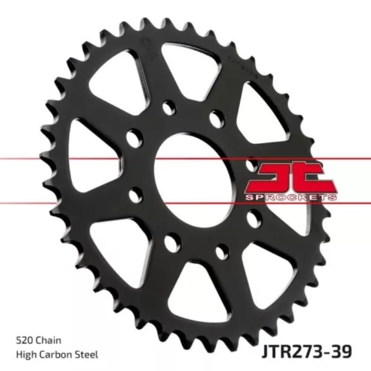 ホンダ CA 125 1995-2000 JT ナチュラル リア スプロケット 39T 520 JTR273.39 Honda CA 125 1995-2000 JT Natural Rear Sprocket 39T 520 JTR273.39 【並行輸入品】