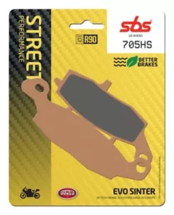 スズキ Sv 650 2019-2020 SBS 焼結フロント ブレーキ パッド 631HS- Suzuki Sv 650 2019-2020 SBS Sintered Front Brake Pad 631HS- 【並行輸入品】