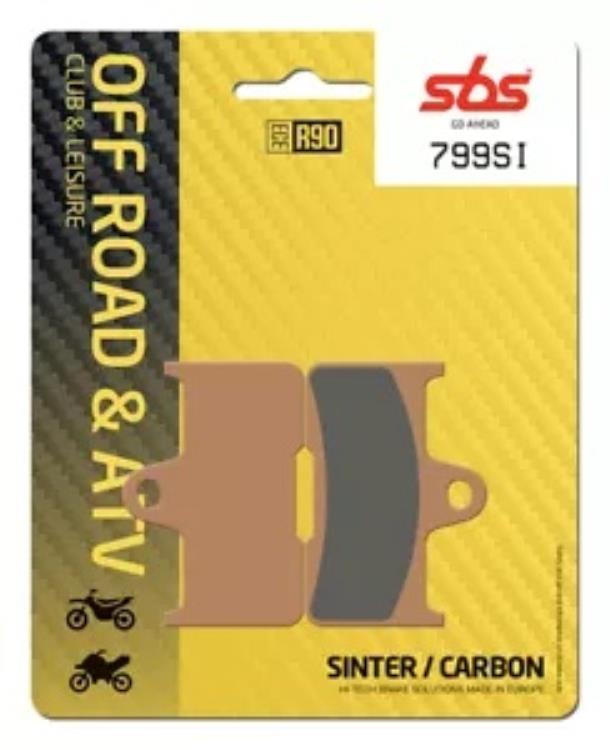 CF Moto C-Force S 500 2018-2021 SBS 焼結リアブレーキパッド 799SI Cf Moto C-Force S 500 2018-2021 SBS Sintered Rear Brake Pad 799SI 【並行輸入品】