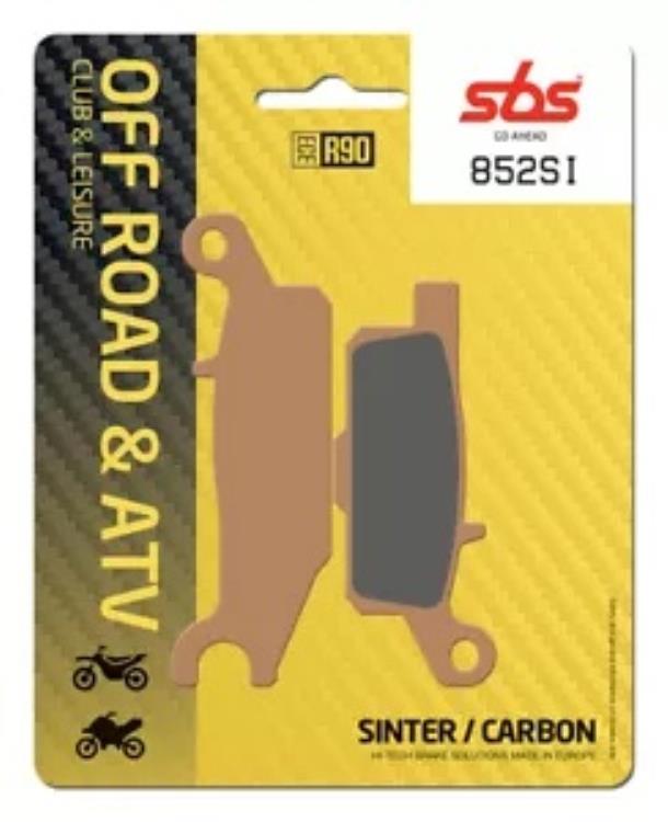 ヤマハ FGPW グリズリー 550 2009-2016 SBS 焼結リアブレーキパッド 852SI Yamaha FGPW Grizzly 550 2009-2016 SBS Sintered Rear Brake Pad 852SI 【並行輸入品】