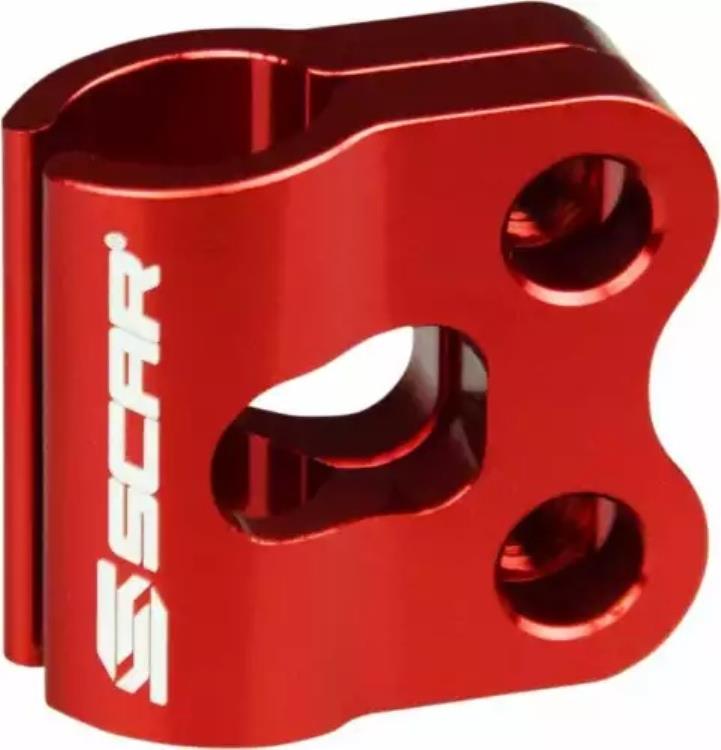 Fantic XE 125 2021-2022 スカーレッド ブレーキライン クランプ BLC100R Fantic XE 125 2021-2022 Scar Red Brakeline Clamp BLC100R 【並行輸入品】