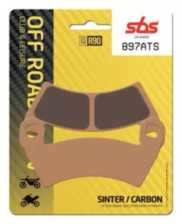 ポラリス レンジャー RZR XP 1000 2014 SBS 焼結フロント ブレーキ パッド 897ATS Polaris Ranger RZR XP 1000 2014 SBS Sintered Front Brake Pad 897ATS 【並行輸入品】