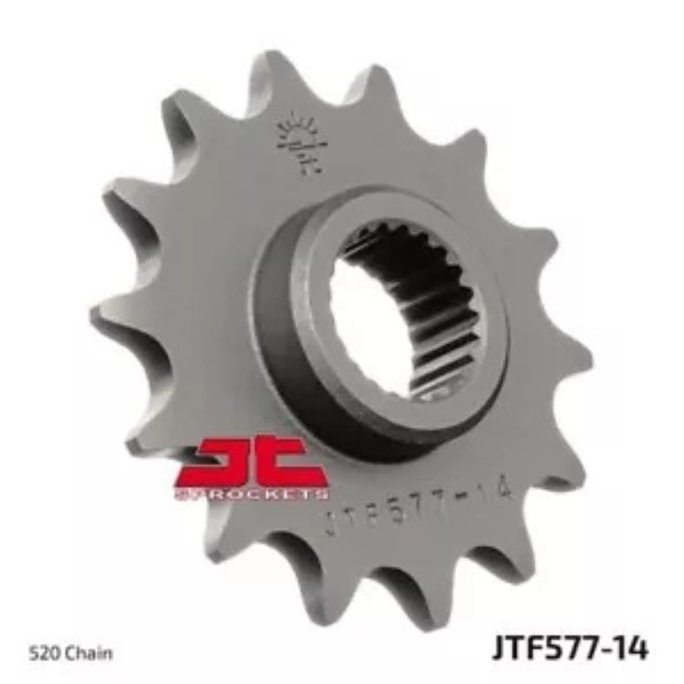MZ BAGHIRA 660 1997-2003 JT ナチュラル フロント スプロケット 14T 520 JTF577.14 MZ BAGHIRA 660 1997-2003 JT Natural Front Sprocket 14T 520 JTF577.14 【並行輸入品】