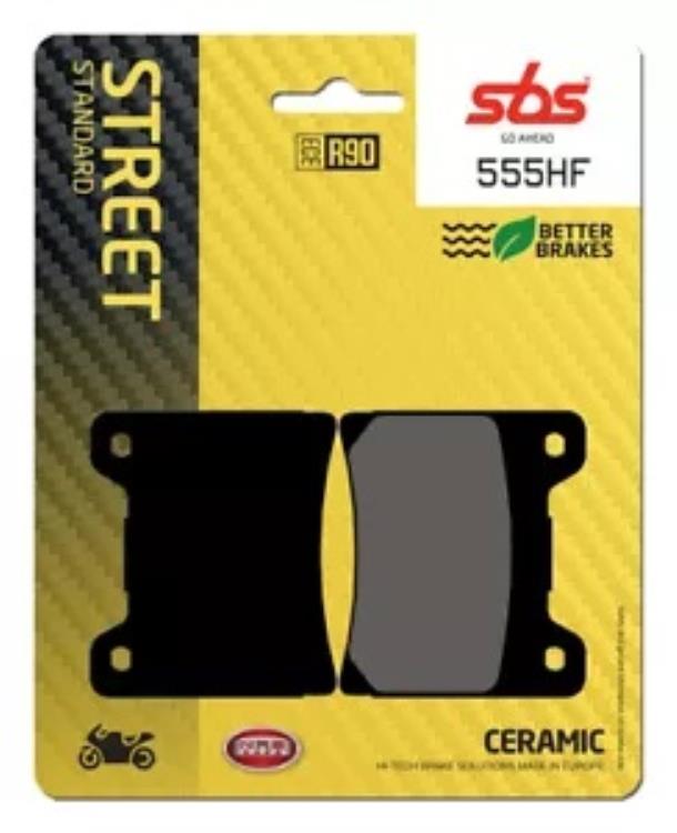 ヤマハ マキシム 750 1981 SBS 焼結リア ブレーキ パッド 555HF Yamaha Maxim 750 1981 SBS Sintered Rear Brake Pad 555HF 【並行輸入品】