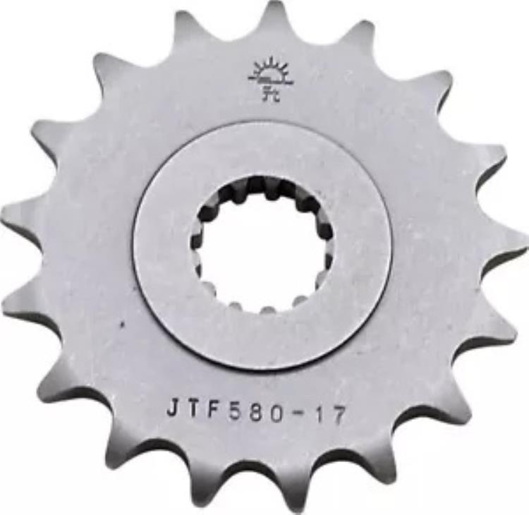 ヤマハ FZX 750 1987-1989 JT シルバー フロント スプロケット 17T 530 JTF580.17 Yamaha FZX 750 1987-1989 JT Silver Front Sprocket 17T 530 JTF580.17 【並行輸入品】