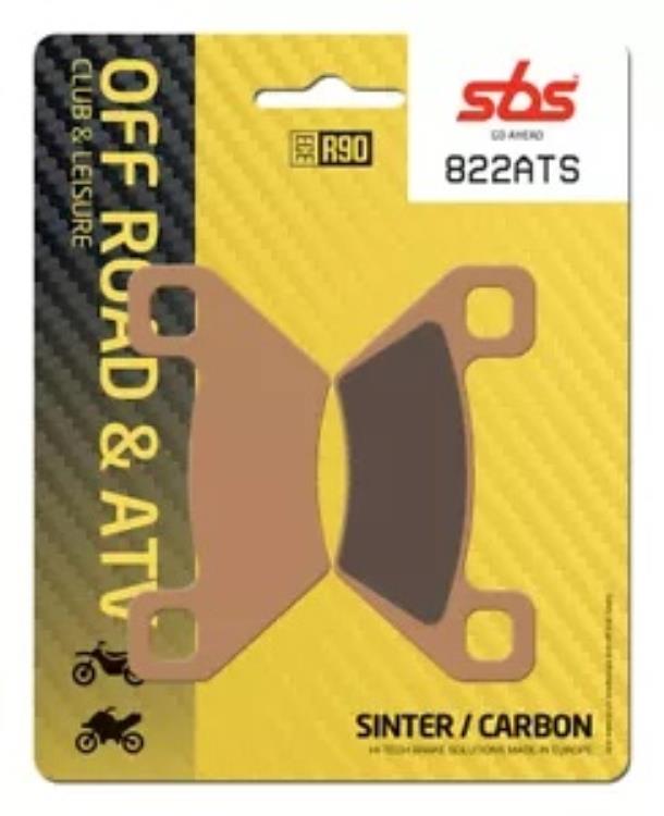 Arctic Cat 2x4 300 2010-2013 SBS 焼結フロント ブレーキ パッド 822ATS Arctic Cat 2x4 300 2010-2013 SBS Sintered Front Brake Pad 822ATS 【並行輸入品】
