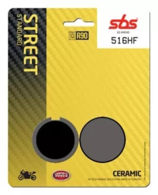 スズキ DX 50 1981-1986 SBS 焼結フロント ブレーキ パッド 516HF Suzuki DX 50 1981-1986 SBS Sintered Front Brake Pad 516HF 【並行輸入品】