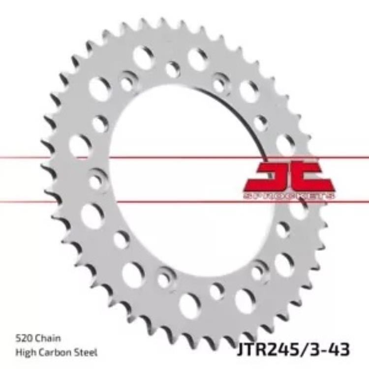 1985 ホンダ XL 600 LM JT ナチュラル リア スプロケット 43T 520 Jtr245/3.43- 1985 Honda XL 600 LM JT natural rear sprocket 43T 520 Jtr245/3.43- 【並行輸入品】 37,180円