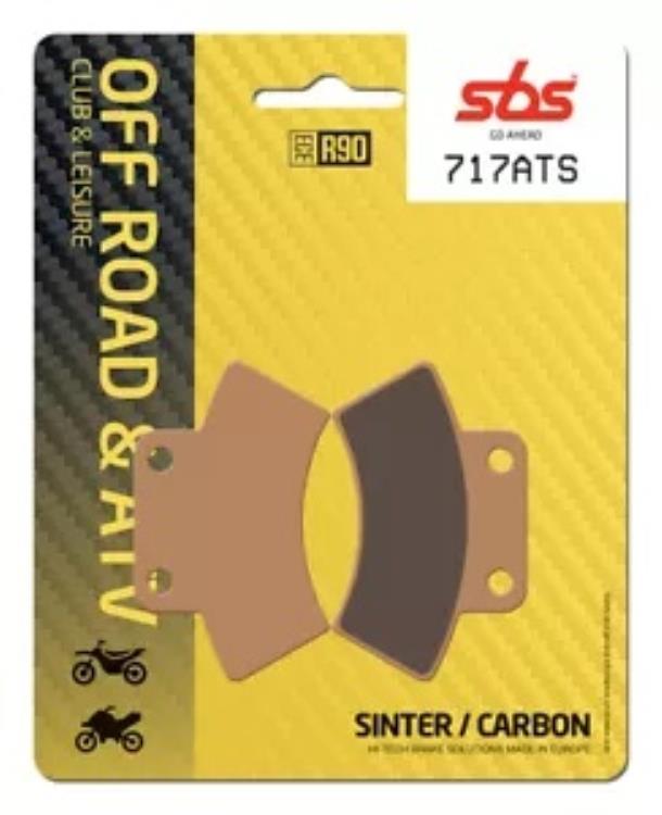 ポラリス L 2x4、4x4 350 1990 SBS 焼結リア ブレーキ パッド 717ATS Polaris L 2x4, 4x4 350 1990 SBS Sintered Rear Brake Pad 717ATS 【並行輸入品】 35,750円