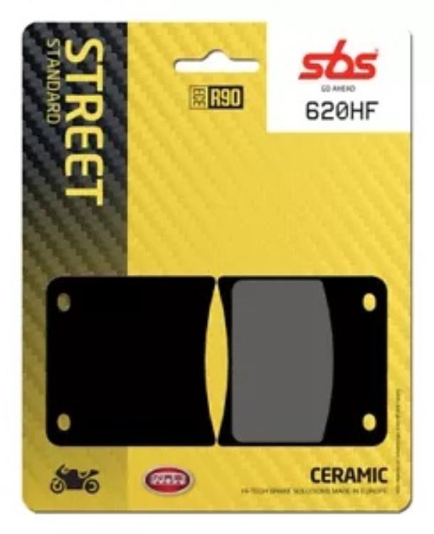スズキ F 400 1989-1992 SBS 焼結フロント ブレーキ パッド 620HF Suzuki F 400 1989-1992 SBS Sintered Front Brake Pad 620HF 【並行輸入品】