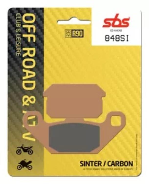 Adly Sport 300 2007-2013 SBS 焼結リアブレーキパッド 848SI Adly Sport 300 2007-2013 SBS Sintered Rear Brake Pad 848SI 【並行輸入品】