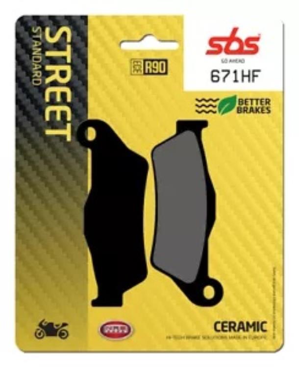 ロイヤル エンフィールド ヒマラヤン 411 2019-2020 SBS 焼結フロント ブレーキ パッド 671HF Royal Enfield Himalayan 411 2019-2020 SBS Sintered Front Brake Pad 671HF 【並行輸入品】