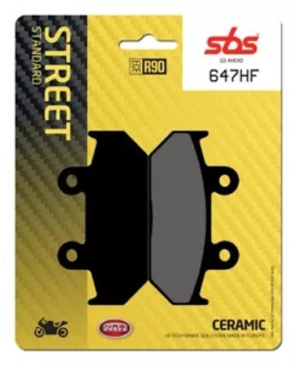 ホンダ TT 125 1990 SBS 焼結フロント ブレーキ パッド 647HF Honda TT 125 1990 SBS Sintered Front Brake Pad 647HF 【並行輸入品】