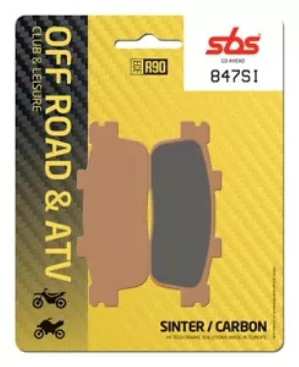 E-Ton バイパー 150 2007 SBS 焼結リア ブレーキ パッド 847SI E-Ton Viper 150 2007 SBS Sintered Rear Brake Pad 847SI 【並行輸入品】