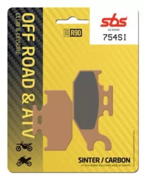 ボンバルディア クエスト 500 2002-2006 SBS 焼結フロント ブレーキ パッド 754SI Bombardier Quest 500 2002-2006 SBS Sintered Front Brake Pad 754SI 【並行輸入品】