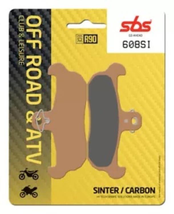 ハスクバーナ WR 125 1985-1990 SBS 焼結フロント ブレーキ パッド 608SI Husqvarna WR 125 1985-1990 SBS Sintered Front Brake Pad 608SI 【並行輸入品】