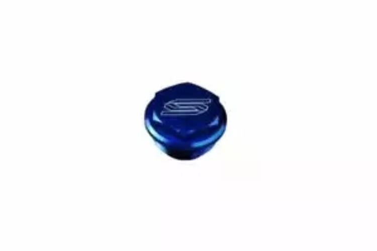 ハスクバーナ FC 450 2014-2022 スカー ブルー リア ブレーキ リザーバー カバー 5901B Husqvarna FC 450 2014-2022 Scar Blue Rear Brake Reservoir Cover 5901B 【並行輸入品】