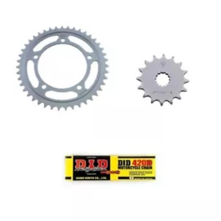 ホンダ XL75 77-80 JT & DID チェーンとピニオンセット- Honda XL75 77-80 JT & DID Chain and Pinion Set- 【並行輸入品】