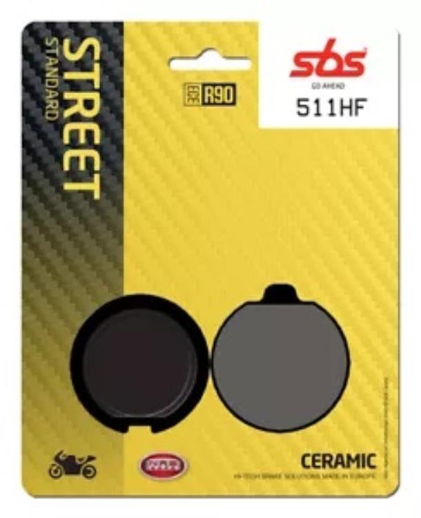 スズキ E 750 1977-1979 SBS 焼結フロント ブレーキ パッド 511HF Suzuki E 750 1977-1979 SBS Sintered Front Brake Pad 511HF 【並行輸入品】