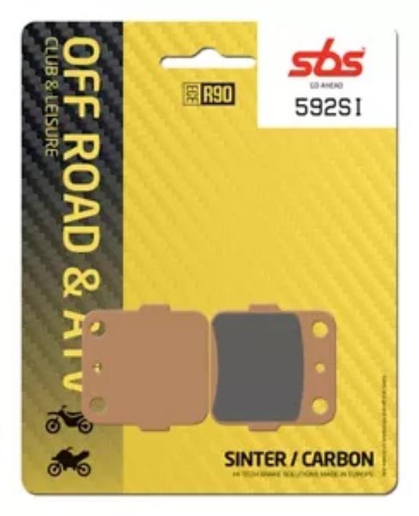 ヤマハ R Raptor 350 2004-2014 SBS 焼結フロント ブレーキ パッド 592SI Yamaha R Raptor 350 2004-2014 SBS Sintered Front Brake Pad 592SI 【並行輸入品】