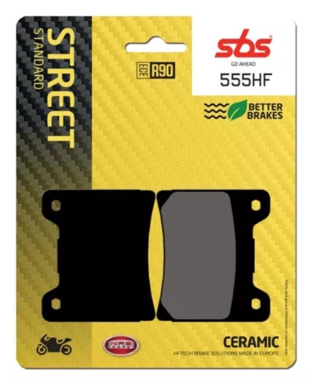 ヤマハ Z12T 1200 1984-1987 SBS 焼結リアブレーキパッド 555HF Yamaha Z12T 1200 1984-1987 SBS Sintered Rear Brake Pad 555HF 【並行輸入品】