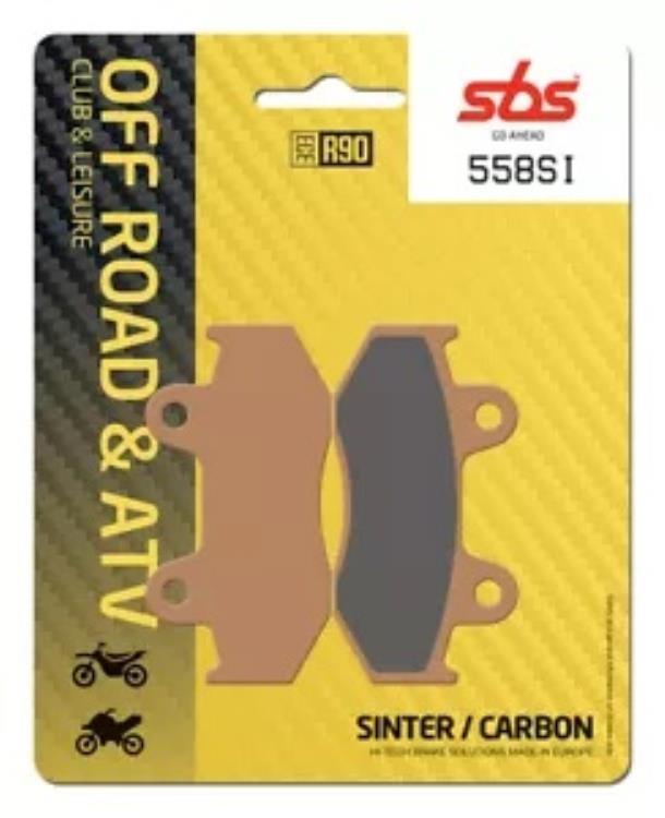 ホンダ R 350 1984-1985 SBS 焼結フロント ブレーキ パッド 558SI Honda R 350 1984-1985 SBS Sintered Front Brake Pad 558SI 【並行輸入品】
