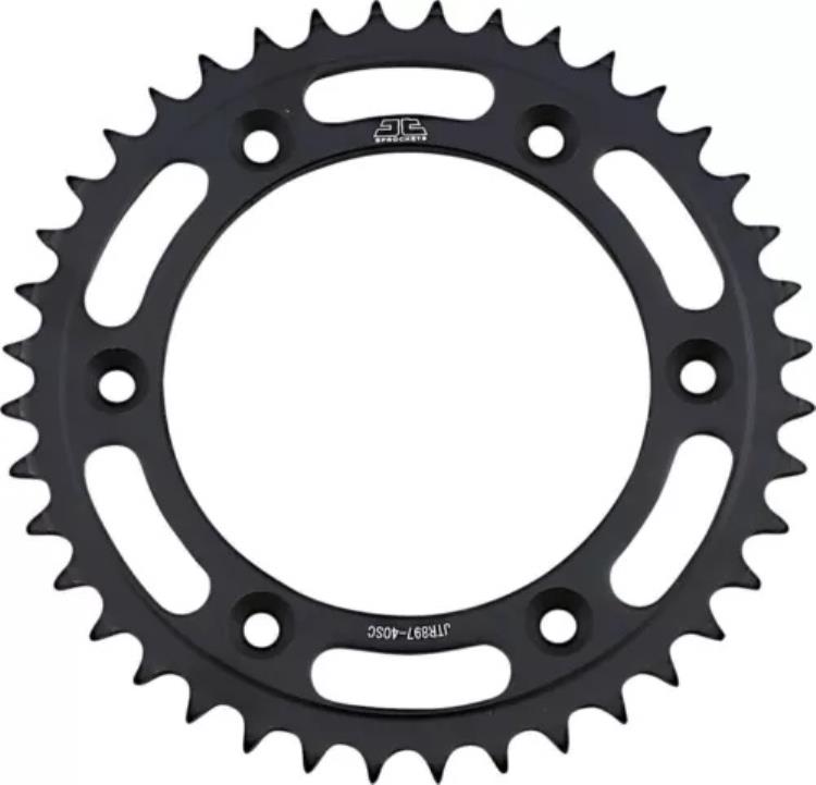 Husaberg Fe 550 E 2004-2008 JT ブラック リア スプロケット 40T 520 JTR897.40SC- Husaberg Fe 550 E 2004-2008 JT Black Rear Sprocket 40T 520 JTR897.40SC- 【並行輸入品】