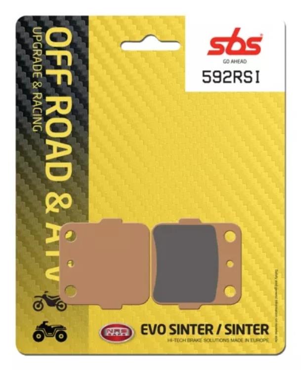 スズキ RM 500 1988-1989 SBS レーシング シンター ブレーキ パッド フロント 592RSI- Suzuki RM 500 1988-1989 SBS Racing Sinter Brake Pad Front 592RSI- 【並行輸入品】