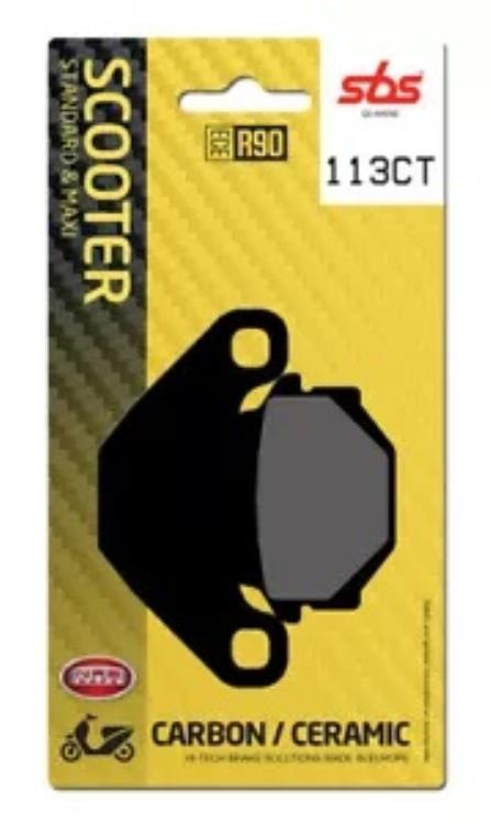 Kymco Agility City 125 2011-2017 SBS カーボン リア ブレーキ パッド 113CT Kymco Agility City 125 2011-2017 SBS Carbon Rear Brake Pad 113CT 【並行輸入品】
