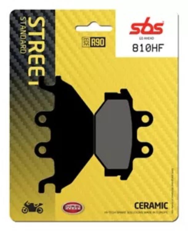 ヤマハ R 125 2008-2018 SBS 焼結フロント ブレーキ パッド 810HF Yamaha R 125 2008-2018 SBS Sintered Front Brake Pad 810HF 【並行輸入品】