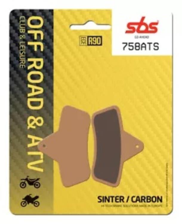 Arctic Cat 2x4/4x4 300 1998-2004 SBS 焼結フロント ブレーキ パッド 758ATS Arctic Cat 2x4/4x4 300 1998-2004 SBS Sintered Front Brake Pad 758ATS 【並行輸入品】