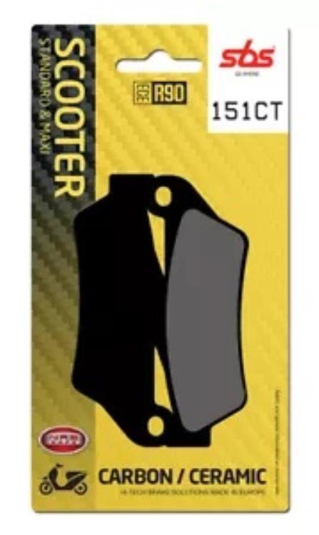 ヤマハ マジェスティ 125 2001-2011 SBS カーボン フロント ブレーキ パッド 151CT Yamaha Majesty 125 2001-2011 SBS Carbon Front Brake Pad 151CT 【並行輸入品】