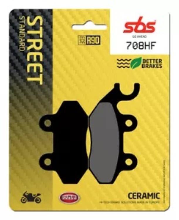 ゼロエックス 0 2010-2012 SBS シンタード フロント ブレーキ パッド 708HF Zero X 0 2010-2012 SBS Sintered Front Brake Pad 708HF 【並行輸入品】