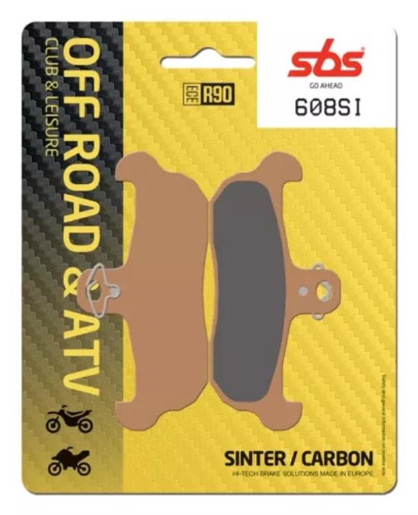 ハスクバーナ WR 430 1987-1989 SBS 焼結フロント ブレーキパッド 608SI Husqvarna WR 430 1987-1989 SBS Sintered Front Brake Pad 608SI 【並行輸入品】