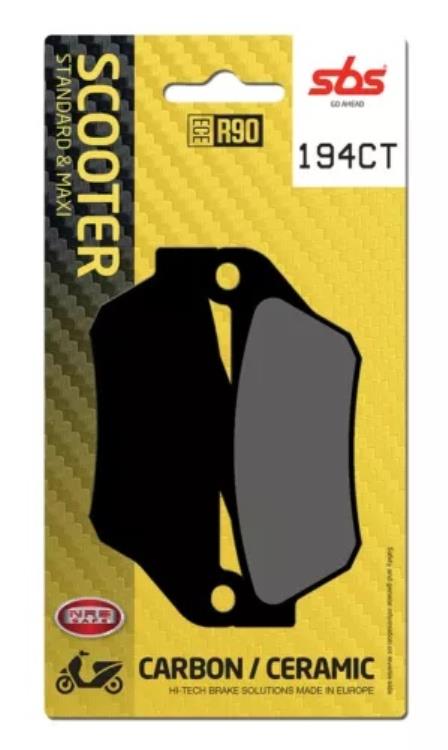 ヤマハ XMAX 125 2006-2009 SBS カーボン フロント ブレーキ パッド 194CT Yamaha XMAX 125 2006-2009 SBS Carbon Front Brake Pad 194CT 【並行輸入品】