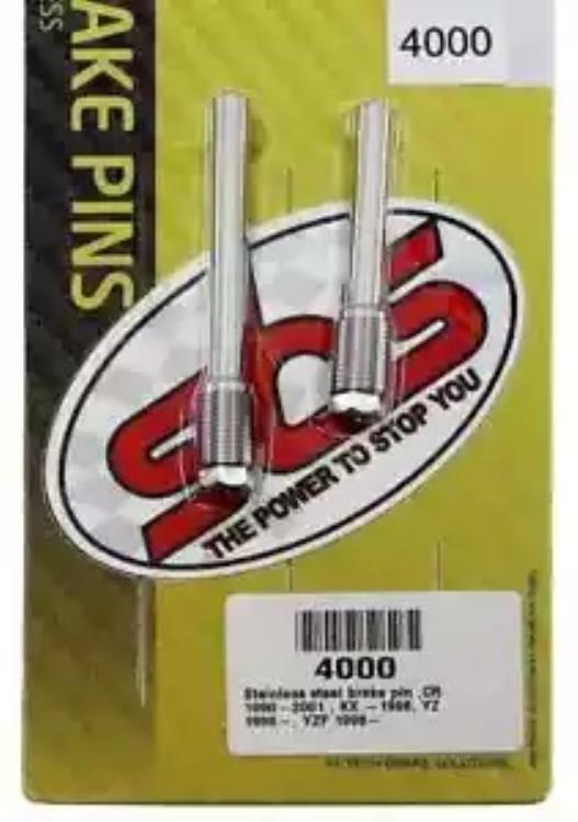 ヤマハ YZ 450 F 2003-2009 SBS ブレーキパッド ピン 4000 Yamaha YZ 450 F 2003-2009 SBS Brake Pad Pins 4000 【並行輸入品】