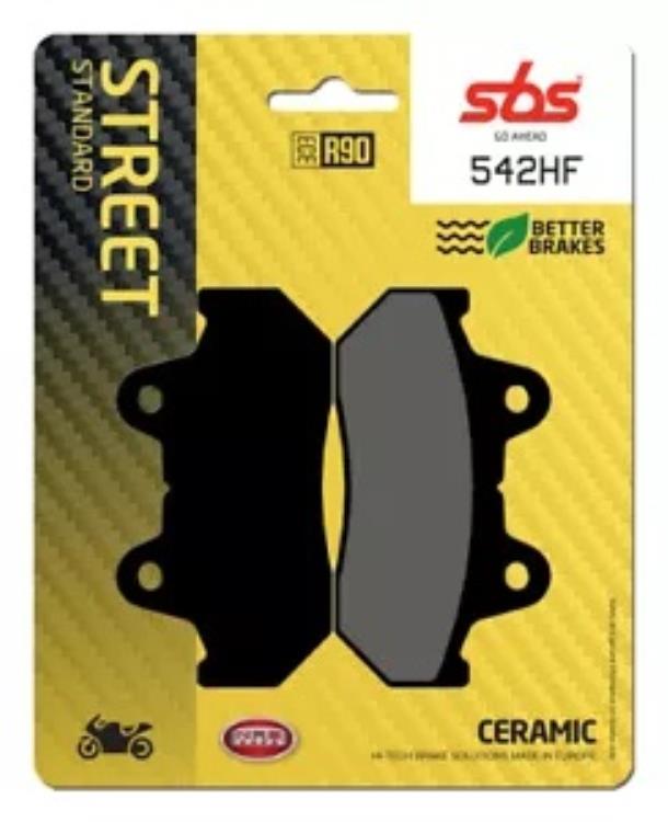 ホンダ CBX 1000 1981-1982 SBS 焼結フロント ブレーキ パッド 542HF Honda CBX 1000 1981-1982 SBS Sintered Front Brake Pad 542HF 【並行輸入品】