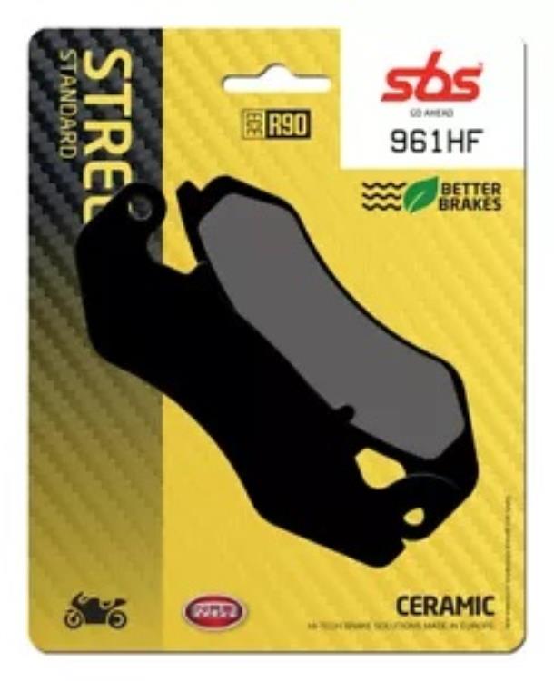 Keeway スーパーライト 125 2017-2019 SBS 焼結フロント ブレーキ パッド 961HF Keeway Superlight 125 2017-2019 SBS Sintered Front Brake Pad 961HF 【並行輸入品】