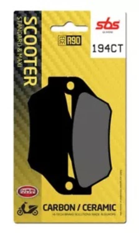 Mbk スカイクルーザー 125 2006-2014 SBS カーボン フロント ブレーキ パッド 194CT Mbk Skycruiser 125 2006-2014 SBS Carbon Front Brake Pad 194CT 【並行輸入品】
