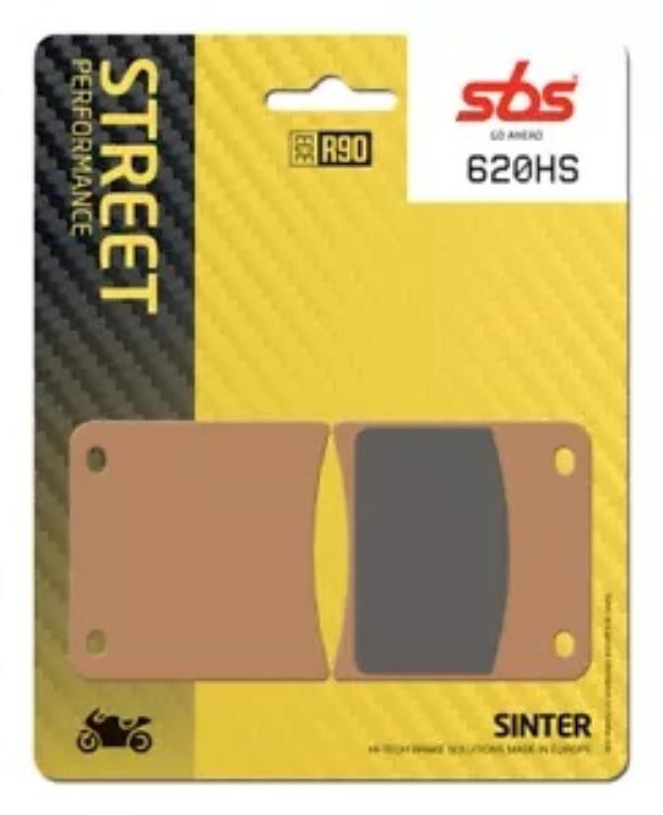 スズキ GSX 750 1989-1997 SBS 焼結フロント ブレーキ パッド 620HS- Suzuki GSX 750 1989-1997 SBS Sintered Front Brake Pad 620HS- 【並行輸入品】